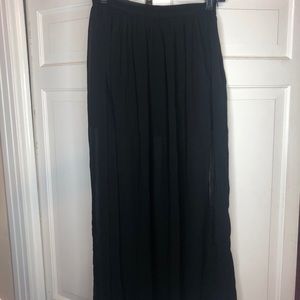 Black Maxi Skirt